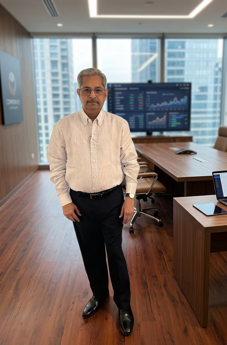Mr. Sunil Kumar, Founder of Eventia Hospitality — 40+ years in Indian hospitality